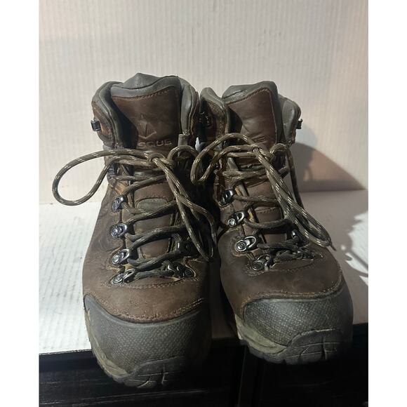 Vasque St Elias GTX Hiking Boots Size 10M Brown Leather Vibram GoreTex Women's - Picture 3 of 9